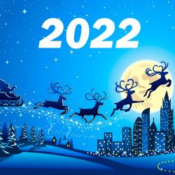 C Новым 2022 годом и Рождеством!