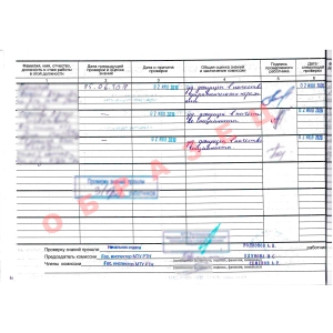 Содержание выдаваемого журнала по энергоустановкам