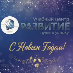С Новым годом от команды «Развитие»!