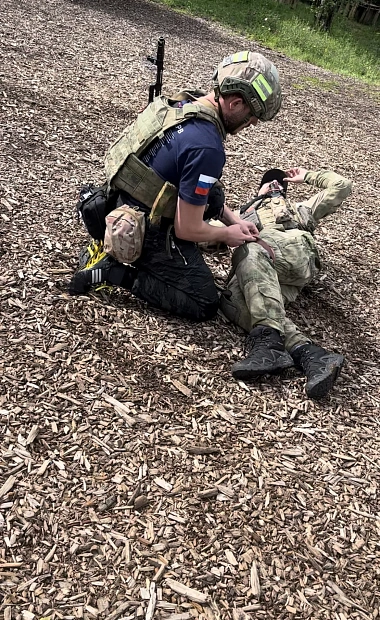 Практическое занятие по оказанию первой помощи